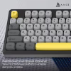 Клавиатура Ajazz AF98 USB UA Black/Grey/Yellow (AF98-BGY) - Image 12