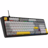Клавиатура Ajazz AK980 MAX Magnetic Switch USB UA Black/Grey/Yellow (AK980-MAX-M-BGY) - Image 3