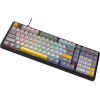 Клавиатура Ajazz AK980 MAX Magnetic Switch USB UA Black/Grey/Yellow (AK980-MAX-M-BGY) - Image 4
