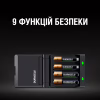 Зарядное устройство для аккумуляторов Duracell CEF27 + 2 rechar AA1300mAh + 2 rechar AAA750mAh (5001374) - Image 5
