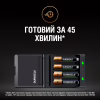 Зарядное устройство для аккумуляторов Duracell CEF27 + 2 rechar AA1300mAh + 2 rechar AAA750mAh (5001374) - Image 6