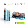 Батарейка ColorWay AAA LR6 Alkaline Power (щелочные) * 40 colour box (CW-BALR03-40CB) - Image 2