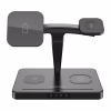 Зарядное устройство Canyon wireless charger WS-404 15W 4in1 Black (CNS-WCS404) - Image 2