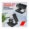Зарядний пристрій Canyon wireless charger WS-404 15W 4in1 Black (CNS-WCS404) - Image 7
