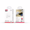 Зарядное устройство XO QC 3.0 L102 35W/2 USB-C + cable Lightning NB113 White (XO-L102i-WH) - Image 4