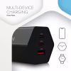 Зарядний пристрій Canyon HEXAGON 65 GaN 65W 2xPD 1xQC EU Black (CND-CHAHEX65B) - Image 8