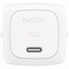 Зарядний пристрій Belkin USB-C PD30W PPS + cable USB-C to USB-C 1.0m PVC white (WCA008KQ1MWH-B6) - Image 4