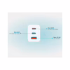 Зарядний пристрій D-Link 2xUSB-C + 1xUSB-A 65W GaN white (DCP-651) - Image 5