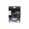 Патч-корд 2м S/FTP Cat 6A CU LSZH violet Cablexpert (PP6A-LSZHCU-V-2M) - Image 4