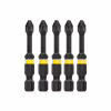 Набор бит DeWALT IMPACT TORSION, ударные, Philips, Ph2, L= 50 мм, 5 шт (DT7998T) - Image 2