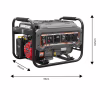 Генератор Graphite 230V (1 фаза), 2/2.2kW, ручний старт, AVR, 40кг (58G904) - Image 5
