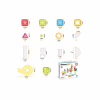 Конструктор Picasso магнітний Tiles Mini Diamond Marble Run Track Set 60 деталей (817338028299) - Image 3