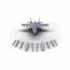 Збірна модель Revell Літак Lockheed Martin F-35A Lightning II, рівень 4, 1:72 (RVL-03799) - Image 3