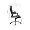 Офісне крісло GT Racer X-2852 Classic Dark Gray (X-2852 Classic Fabric Dark Gray) - Image 11