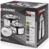 Набір посуду Bergner Classic 1.7 л, 2.3 л, 3.3 л 6 предметів (BG-6284) - Image 7