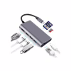 Концентратор Dynamode USB3.1 Type-C to HDMI, 3хUSB3.0, RJ45, USB Type-C Female, SD (Dock-USB-TypeC-HDMI-USB3.0-RJ45) - Image 4