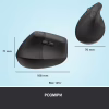 Мышка Logitech Lift Left Vertical Ergonomic Wireless/Bluetooth Graphite (910-006474) - Image 8