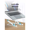 Подставка для ноутбука Vention Laptop X-type Stand White ABS 83-170мм (KDNW0) - Image 7
