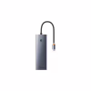 Концентратор Baseus USB-C 10-in-1 HDMI 4K60Hz + VGA + 3xUSB 3.0 + PD + RJ45 1000Mbps + SD/TF + 3.5mm gray (B0005280C811-00) - Image 2