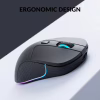 Мышка Keychron M3 Wireless/Bluetooth/USB Black (M3-A1) - Image 3