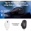 Мишка Keychron M7 Wireless/Bluetooth/USB Black (M7-A1) - Image 3