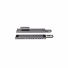 Порт-реплікатор J5create Dock-Station USB-C 10Gbps, 12-in-1 (слот M2 NVMe/хаб/HDMI/DP/PD/картрид/LAN) (JCD552-N) - Image 2