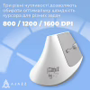 Мышка Ajazz i300 Wireless/Bluetooth/USB White (i300-W) - Image 11