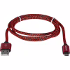 Дата кабель USB 2.0 AM to Micro 5P 1.0m USB08-03T red Defender (87801) - Image 2
