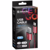 Дата кабель USB 2.0 AM to Micro 5P 1.0m USB08-03T red Defender (87801) - Image 3