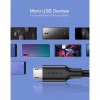 Дата кабель USB 2.0 AM to Micro 5P 2.0m US289 Black Ugreen (60138) - Image 5