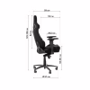 Крісло ігрове GT Racer X-0712 Shadow Black - Image 11