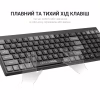 Клавіатура OfficePro SK985B Wireless/Bluetooth Black (SK985B) - Image 4
