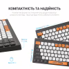 Клавіатура OfficePro SK955B Wireless/Bluetooth Black (SK955B) - Image 5