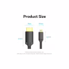 Кабель мультимедійний HDMI M to HDMI micro M 1.5m V2.0 4K 60Hz 18Gbps HDR Dolby Vention (AGIBG) - Image 7