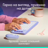 Комплект Logitech POP Icon Combo Bluetooth UA Lilac (920-013078) - Image 3