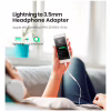 Переходник Lightning to 3.5 mm 0.1m Headphone Jack Adapter Model US212 white Ugreen (30759) - Image 3