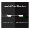 Переходник Lightning to 3.5 mm 0.1m Headphone Jack Adapter Model US212 white Ugreen (30759) - Image 4