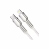 Дата кабель USB-C to Lightning 1.0m Cafule Metal PD 20W white Baseus (CATLJK-A02) - Image 2