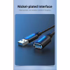 Дата кабель USB 2.0 AM/AF 1.5m black Vention (CBIBG) - Image 7
