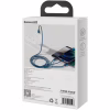 Дата кабель USB 2.0 AM to Lightning + Micro 5P + Type-C 1.5m 3.5A blue Baseus (CAMLTYS-03) - Image 7