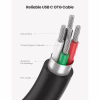 Переходник OTG USB 3.0 AF to USB-C US154 black Ugreen (30701) - Image 7
