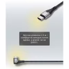 Дата кабель USB-C to USB-C 1.5m 5A 100W Quick Charge magnetic black BeCover (714555) - Image 5