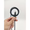 Дата кабель USB-C to USB-C 1.5m 5A 100W Quick Charge magnetic black BeCover (714555) - Image 6