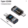 Перехідник OTG USB 3.2 AF to USB-C M 10Gbps QC 36W with display XoKo (AC-322UTC) - Image 2