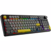 Клавіатура Ajazz AF98 Plus Wireless/Bluetooth/USB UA Black/Grey/Yellow (AF98-PLUS-BGY) - Image 2