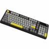 Клавіатура Ajazz AF98 Plus Wireless/Bluetooth/USB UA Black/Grey/Yellow (AF98-PLUS-BGY) - Image 5