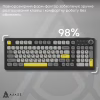 Клавіатура Ajazz AF98 Plus Wireless/Bluetooth/USB UA Black/Grey/Yellow (AF98-PLUS-BGY) - Image 8
