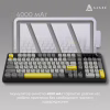 Клавіатура Ajazz AF98 Plus Wireless/Bluetooth/USB UA Black/Grey/Yellow (AF98-PLUS-BGY) - Image 10