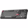 Клавіатура GamePro Asgard Drakkar Keychron Super Red Switch Wireless/Bluetooth/USB UA Black (MK305BK) - Image 2