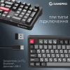 Клавіатура GamePro Asgard Drakkar Keychron Super Red Switch Wireless/Bluetooth/USB UA Black (MK305BK) - Image 7